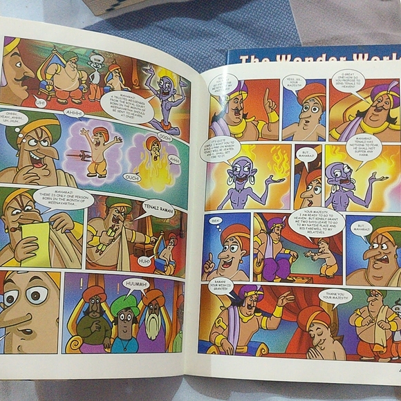 The Wonder World of Tenali Raman,vol.1 &2, Tinkle - Picture 10 of 12
